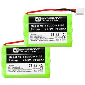 Synergy Digital Ak142794 Tri-tronics 1038100-f Dog Collar Battery Combo-pack Includes 2 X Sddc-h1106