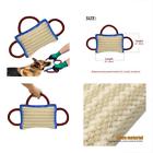 T046 Pet Artist Handles Jute Bite Pillow Tug Toy For Young T046 Pet Artist Handles Jute Bite Pillow Tug Toy For Young