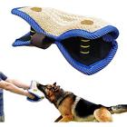 T047fbm Ropes Bite Wedge Pillow Handle Loop Tug Toy