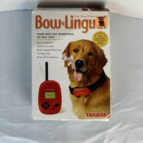 65001 Takara 2003 - Bow Lingual Dog Bark Translator Red Model 65000 Tested 65001 Takara 2003 - Bow Lingual Dog Bark Translator Red Model 65000 Tested