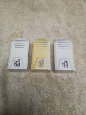 Tattle Tale 649906726272 3x Used Sonic Pet Training Vibration Alarms Fast Usa Ship