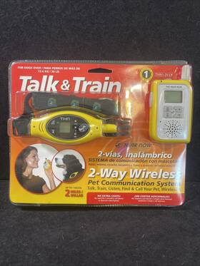 The Hear Now Inc. 628075000192 Talk And Train 2 Way Wireless Pet Communications System Miles D-4 The Hear Now Inc. 628075000192 Talk And Train 2 Way Wireless Pet Communications System Miles D-4