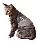 Thu-009 Thundershirt Classic Cat Anxiety Jacket Solid Gray Medium New Cr