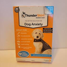 Thundershirt 764999749226 Classic Dog Anxiety Jacket Vet Recommended Calming Solution Sz M Thundershirt 764999749226 Classic Dog Anxiety Jacket Vet Recommended Calming Solution Sz M
