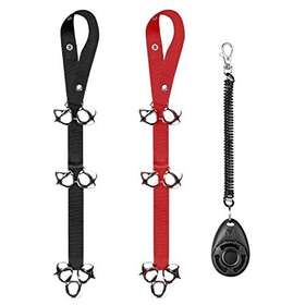 Tiovery 796103842493 Tiovety 2 Pack Dog Doorbells For Potty Training 7 Extra Large Loud 1.4 Door B