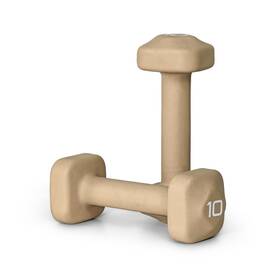 Sdn9pis-tn20-bg Tone Fitness 10 Lb Neoprene Dumbbell Pair For Home - Beige Sdn9pis-tn20-bg Tone Fitness 10 Lb Neoprene Dumbbell Pair For Home - Beige