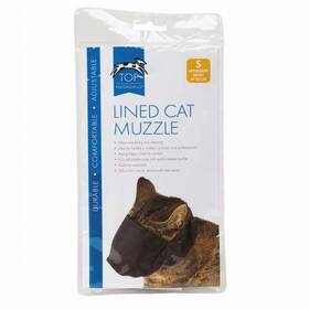 Top Performance 721343054948 Tp Lined Nylon Cat Muzzle S To 6lb