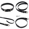 Tpub-db Black Tpu Dog Collar Replacement For