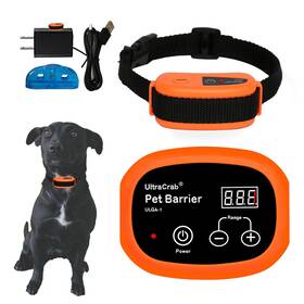 Ultracrab 716032212235 Indoor Pet Barrier For Dogs Wireless Electric Fence Orange