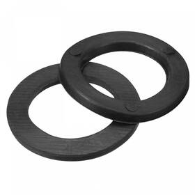 Uxcell A21122200ux0104 Dumbbell Washer 5pcs 25mm X 35mm 3mm Flat 35 Millimeters Black