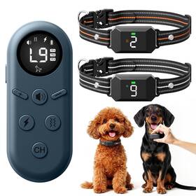 P20-1t2 Veconix Small Shock Collar For 2 Dogs 5-30lb Dog Training With Remote