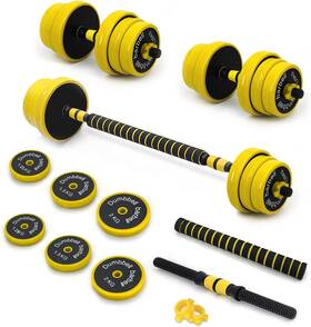 Vivitory 759838306517 Dumbbell Sets Adjustable Weights 44 To 66 Lbs Free Weights