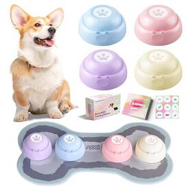Db001-4 Woofoow Recordable Dog Buttons Loud 30-sec Voice Recording Pet Cat 4 Db001-4 Woofoow Recordable Dog Buttons Loud 30-sec Voice Recording Pet Cat 4