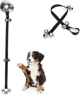 Xc 313030381392 Dog Doorbell For Training Adjustable Puppy Doorbells Premium Doggy Train Tools