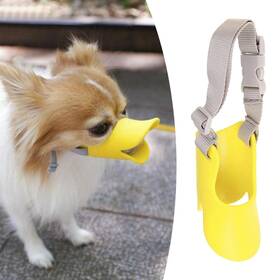 16886226778222 Xiaokeis Anti Bite Duck Mouth Shape Dog Covers Soft Silicone Cover W
