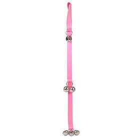 Yellow Dog Design 730957683833 Light Pink Simple Solid Ding Bell Potty Training System