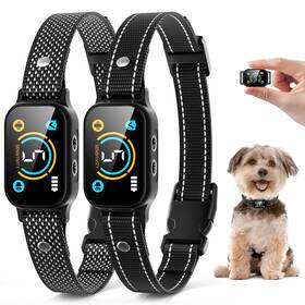 Pl13 Yetogib 2 Pack Bark Collar For Small Dogs 5-15lbs Medium Puppy Mini Dog Rechargea