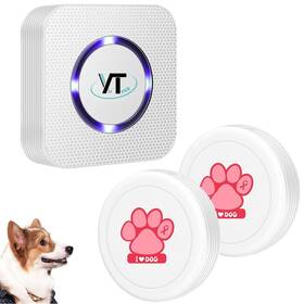 Yistech 762102483852 Dog Bell For Door Potty Training Wireless With Waterproof Touch Yistech 762102483852 Dog Bell For Door Potty Training Wireless With Waterproof Touch