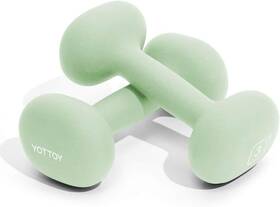 Dumb-1 Yottoy Dumbbell Set Of 2 2-15 Pound Hand Weights For Women 3lb-pair Green Dumb-1 Yottoy Dumbbell Set Of 2 2-15 Pound Hand Weights For Women 3lb-pair Green