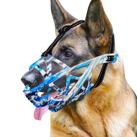 Muzzle-5d Yunoentona Dog Muzzle For Large Medium Dogs Small Breathable Basket Long-nos Muzzle-5d Yunoentona Dog Muzzle For Large Medium Dogs Small Breathable Basket Long-nos