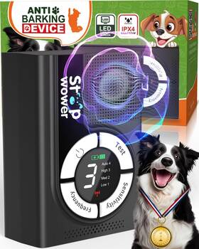 Zommapro 795629546014 1500mah Rechargeable Dog Bark 5.43 X 2.75 4.17 Inches Black