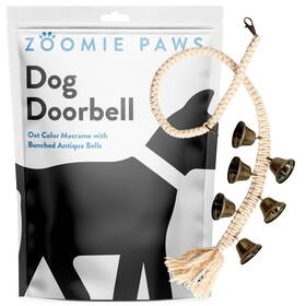 Zoomie Paws 860007278136 Hanging Door Bells For Potty Training - Decorative Dog P