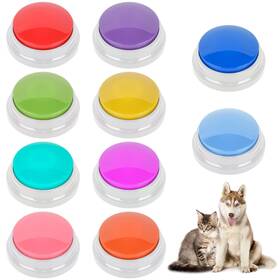 Ss-103 Zzhxkjhky 10 Color Voice Recording Buttons For Dogs Dog Training Communication Ss-103 Zzhxkjhky 10 Color Voice Recording Buttons For Dogs Dog Training Communication