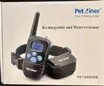 Petrainer PET998DRB Rechargeable Water-resistant Dog Training Collar Static/vib. Fixed Price $16.00.