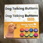 Paws And Smiles Dog Talking Buttons Set 8 Pcs Multicolor. Fixed Price $10.00.