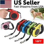 16FT Automatic Retractable Dog Leash Pet Supplies Collar Walking Lead. Fixed Price $7.69.