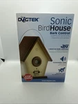 Nib Dogtek Sonic Bird House Bark Control For Outdoor Indoor. Fixed Price $29.99.