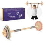 Special Supplies Wooden Play Workout Weights - Adjustable Barbell For .... Fixed Price $61.27.