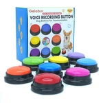 Gelabur Set Of 8 Dog Buttons For Communication, Voice Recordable .... Fixed Price $30.46.