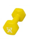 Cando Yellow Vinyl Coated Dumbbell Set Of 2 - 9 Lbs Each. Fixed Price $39.99.