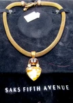 Stephen Dweck Mesh Rope Gemstone Pendant Necklace Original Saks Fifth Avenue. Fixed Price $499.99.