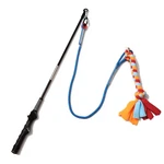 Interactive Flirt Pole Toy For Dogs Chase Tug Of War,durable Teaser Wand .... Fixed Price $36.92.