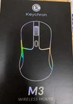 Keychron M3 Wireless Gaming Optical Mouse, Tri-mode 2.4 Ghz/bluetooth 5.1/WIRED. Fixed Price $20.90.