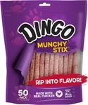 Dingo Rawhide Munchy Stix For Dogs, Chews Made With Real Chicken, 50 Cou. Fixed Price $12.92.
