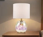 Monteaux Lighting 15.63 2-LIGHT Antique Brass Table Lamp With Fabric Shade. Fixed Price $34.99.