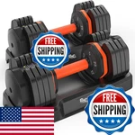Ukeep 25LB Adjustable Set Pair Of From To. Fixed Price $253.83.