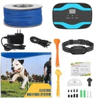 Ruxan Electric Dog Fence System 656FT Underground/aboveground W/ Waterproof Coll. Fixed Price $32.95.