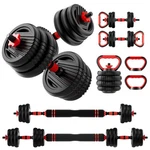 Adjustable Dumbbell Set, 10/20/30/45/70/90LBS Free Weight With Connector,.... Fixed Price $84.91.