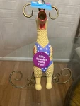 Outward Pet Squawkers Henrietta Latex Rubber Chicken Interactive Dog Toy, 11. Fixed Price $14.99.