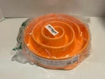 Brand New Large Dog Fun Feeder Bowl Eat 10X Slower Outward Hound Orange. Fixed Price $14.99.