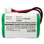 Sportdog SD-400 SD-800 Receiver Battery DC-17 MH120AAAL4GC SDT00-11907 170MAH. Fixed Price $9.75.