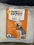 Thundershirt Sport Dog Anxiety Calming Jacket Large Gray/ Orange. Fixed Price $29.99.