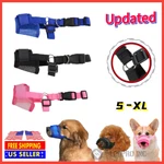 New Dog Muzzle Anti Stop Bite Barking Chewing Mesh Mask Training Pet Small Large. Fixed Price $6.34.