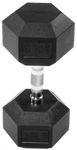 Rubber Encased Hex Dumbbell, 50LB Single. Fixed Price $106.01.
