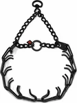Herm Sprenger Black Stainless Steel Prong Dog Training Collar With Swivel. Fixed Price $58.99.