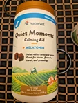 Naturvet Quiet Moments 240 Ct Calms Anxiety In Dogs-sale Helps Rescue. Fixed Price $20.73.